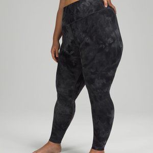 Lululemon Align Pant 28" Diamond Dye Pitch Grey Graphite